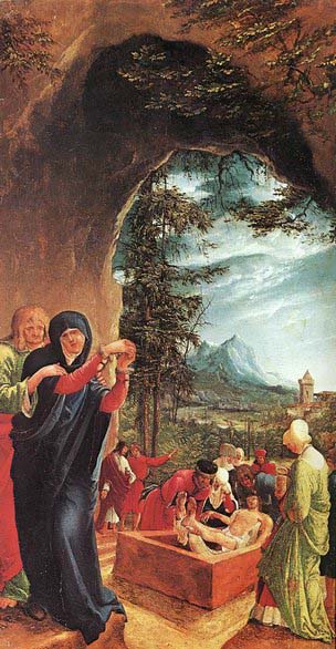 Albrecht Altdorfer The Entombment